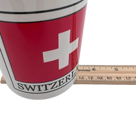 Coffee Mugs Switzerland Swiss Ceramic Coat Of Arms Family Crest Set of 2 - Picture 8 of 8